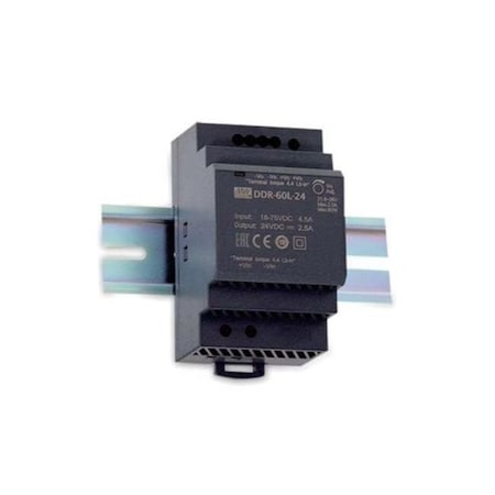 Icomtech Module DC-DC 1-OUT 12V 5A 60W 6-Pin DDR-60G-12